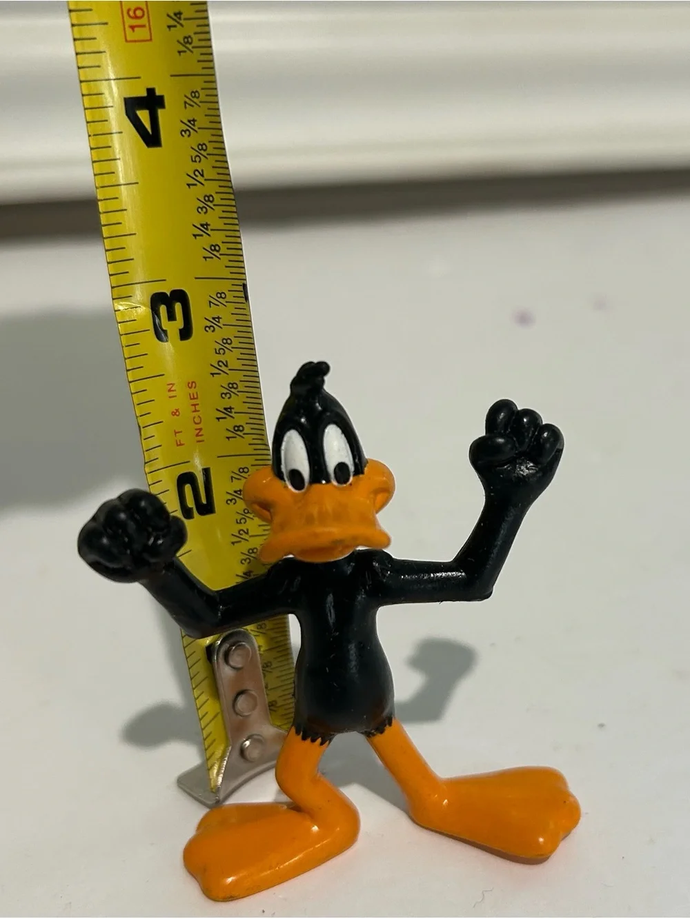 Looney Tunes Daffy Duck Figure Figurine 1991 Warner Bros Vintage Collectible 3